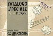 Catalogo campanelli globus usato  Italia
