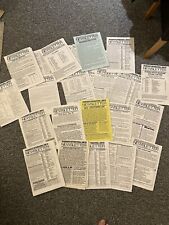 Spedeworth newsletters early for sale  ST. NEOTS