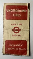 1943 london underground for sale  Temecula