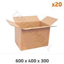 Caisse carton simple d'occasion  Octeville-sur-Mer