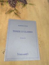 Barbara kolb lullabies for sale  Clifton