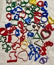 Lote 62 cortadores de biscoitos animais Mickey Mouse osso de cachorro flocos de neve motocicleta comprar usado  Enviando para Brazil