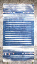 Antique indigo cotton for sale  LONDON