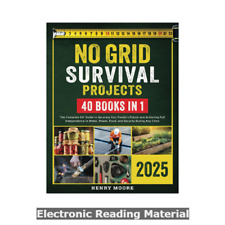 No-Grid Survival Projects Bible: The Complete DIY Guide by Henry Moore segunda mano  Embacar hacia Mexico