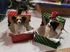 Papillon dog christmas d'occasion  Expédié en Belgium
