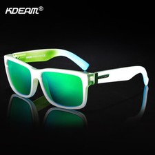 Gafas de sol deportivas polarizadas cuadradas para hombre y mujer conducir gafas de pesca UV400 segunda mano  Embacar hacia Mexico