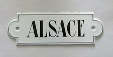 Alsace plaque émaillée d'occasion  Blois