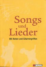 Noten lieder songs gebraucht kaufen  Au i.d.Hallertau