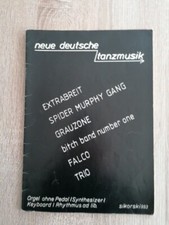 Deutsche tanzmusik notenhelft gebraucht kaufen  Pracht