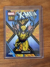 Używany, Wolverine X-Men Giant-Size Anniversary GOLD WAVE /50 2025 Topps Chrome Marvel  na sprzedaż  Wysyłka do Poland