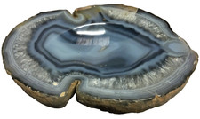 Blue agate slice for sale  BRISTOL