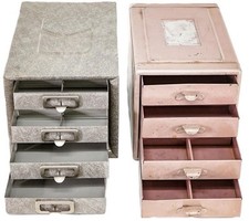 Small drawers metal for sale  New York
