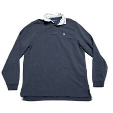 Camisa polo masculina de rugby Daniel Cremiuex cinza carvão média casual preppy comprar usado  Enviando para Brazil