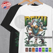 Nova Camiseta Deku Midoriya Anime My Hero Academia Camiseta Mangá Cosplay Roupas comprar usado Nova Camiseta Deku Midoriya Anime My Hero Academia Camiseta Mangá Cosplay Roupas comprar usado  Enviando para Brazil