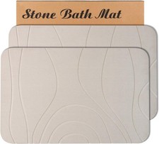 Stone bath mat for sale  SALFORD