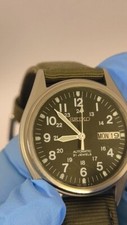 Seiko 7S26-00D0 relógio masculino automático militar mostrador preto analógico do Japão comprar usado  Enviando para Brazil