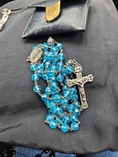 Vintage blue faceted for sale  Waterford