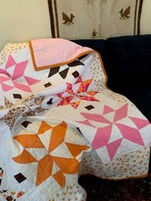 Handmade vintage patchwork for sale  Kansas City
