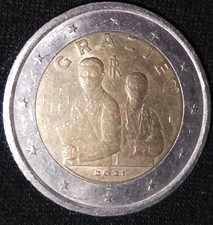 2 commemorativi italiani usato 2 commemorativi italiani usato Vaglio Basilicata