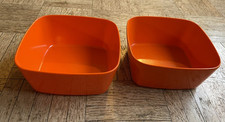 Vintage bols orange d'occasion  Paris XV
