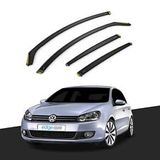Defletores de vento VW GOLF MK6 2008-2012 5 portas hatchback 4 peças coloridas comprar usado  Enviando para Brazil