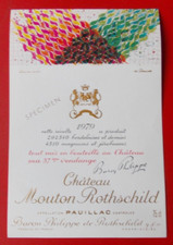 étiquette château mouton d'occasion  Bordeaux-