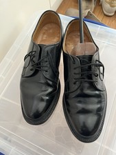 Loake black patent for sale  ROTHERHAM