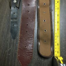 Cartridge belts leather for sale  IPSWICH