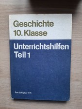 Ddr unterrichtshilfen geschich gebraucht kaufen  Berlin