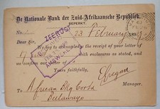 1899 south africa for sale  ACCRINGTON