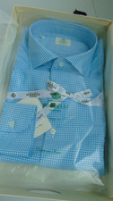 BORRELLI NAPOLI REALE SARTORIA 1°LINEA TG 43 COTONE FATTA A MANO 375,00 BOR-2ffA comprar usado  Enviando para Brazil