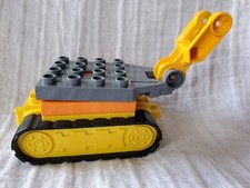 Usado, Lego Duplo Amarelo Laranja ESCAVADEIRA Caminhão de Construção Apenas Base de Substituição comprar usado  Enviando para Brazil