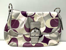 purple coach soho purse for sale  China Grove