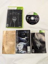  The Elder Scrolls V: Skyrim (Microsoft Xbox 360, 2011) com mapa e manual, usado comprar usado  Enviando para Brazil