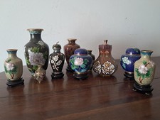 Vasi cloisonne vintage usato  Reggio Calabria