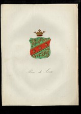 Stemmi Famiglie Celebri Toscane Firenze Alessandro Diligenti - Pecci di Siena, usado comprar usado  Enviando para Brazil