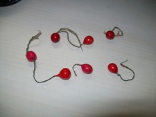 Roten kugeln christbaumschmuck gebraucht kaufen  Deutschland