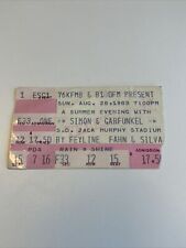 Simon garfunkel ticket for sale  San Diego