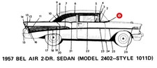 1957 chevy hardtop for sale  Apopka
