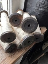Vintage wooden industrial for sale  NEWMILNS