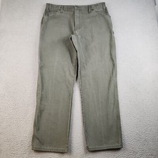 Calça Dickies Masculina 38x32 Lona Verde Relaxada Reta Utilitário de Carpinteiro Externo comprar usado  Enviando para Brazil