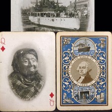 Usado, Baralho de pôquer foto cênica americana rara antiga histórica de Washington comprar usado  Enviando para Brazil