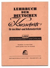 Lehrbuch deutschen kurzschrift gebraucht kaufen  Lampertheim