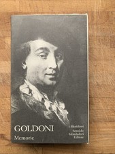 Goldoni memorie mondadori usato  Torino