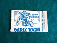 Biglietto circo epoca usato  Grumo Appula