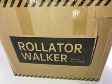 ELENKER Andador Rollator Todo Terreno com Rodas de Borracha de 8” para Idosos - Azul comprar usado  Enviando para Brazil