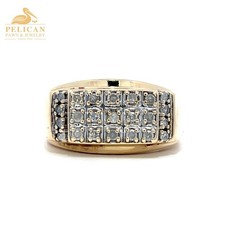 Men diamond ring for sale  Gonzales