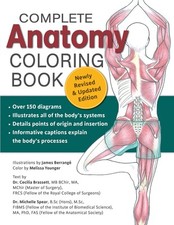 Complete anatomy coloring for sale  Depew