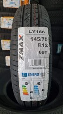 Treno completo 4 pneumatici estivi 145/70/12 69T Zmax gomme estive nuove DOT New, używany na sprzedaż  Wysyłka do Poland