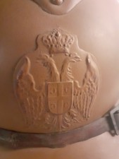 Serbie. rare casque d'occasion  Valbonne
